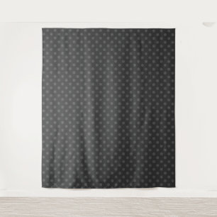 Gray Polka dot, Polka dot, zwart-wit, Ret Wandkleed