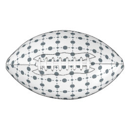 Gray Polka Dots, Polka Dot Pattern, Stippen, gedop American Football