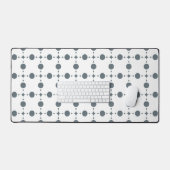 Gray Polka Dots, Polka Dot Pattern, Stippen, gedop Bureaumat (Keyboard & Muis)