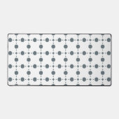 Gray Polka Dots, Polka Dot Pattern, Stippen, gedop Bureaumat (Voorkant)