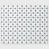 Gray Polka Dots, Polka Dot Pattern, Stippen, gedop Cadeaupapier (Vlak)