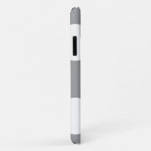 Gray Polka Dots, Polka Dot Pattern, Stippen, gedop Case-Mate iPhone Case (Achterkant/rechts)