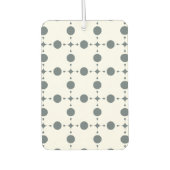 Gray Polka Dots, Polka Dot Pattern, Stippen, gedop Luchtverfrisser (Voorkant)