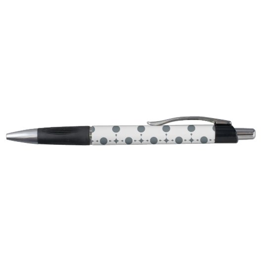 Gray Polka Dots, Polka Dot Pattern, Stippen, gedop Pen (Bovenkant)