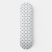 Gray Polka Dots, Polka Dot Pattern, Stippen, gedop Persoonlijk Skateboard (Voorkant)