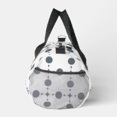 Gray Polka Dots, Polka Dot Pattern, Stippen, gedop Plunjezak (Rechts)