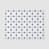 Gray Polka Dots, Polka Dot Pattern, Stippen, gedop Tissuepapier (Voorkant)