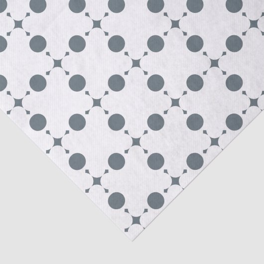 Gray Polka Dots, Polka Dot Pattern, Stippen, gedop Tissuepapier (Detail)