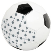 Gray Polka Dots, Polka Dot Pattern, Stippen, gedop Voetbal (Drie kwart)