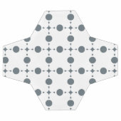 Gray Polka Dots, Polka Dot Pattern, Stippen, gedop Voetbal (Enkel)