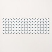 Gray Polka Dots, Polka Dot Pattern, Stippen, gedop Yogamat (Achterkant (horizontaal))