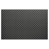 Gray polka-punten op zwart stof (Yard (91,4 cm))