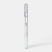 Gray Polygon Geometric Minimal iPhone 16 Hoesje (Linkerkant)