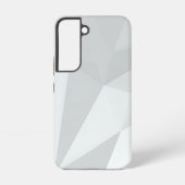 Gray Polygon Geometric Minimal Samsung Galaxy Hoesje (Achterkant)