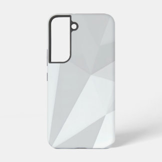Gray Polygon Geometric Minimal Samsung Galaxy Hoesje