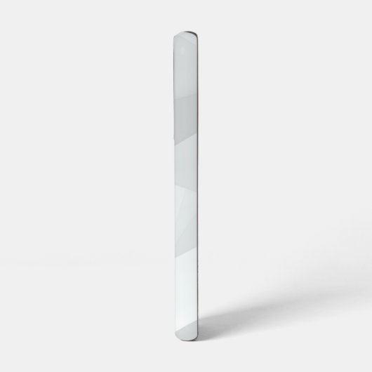 Gray Polygon Geometric Minimal Samsung Galaxy Hoesje (Linkerkant)