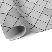 Gray polygonal illustration, which consist of tria cadeaupapier (Rol Hoek)
