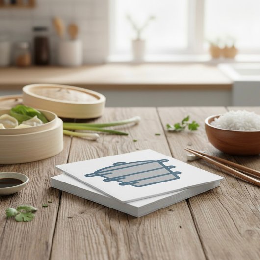 Gray Pot Napkins Servet