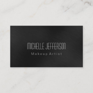 Gray Professional Makeup Artist Visitekaartje
