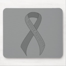 Gray Ribbon Support Awareness Muismat