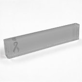 Gray Ribbon Support Awareness Naambordje