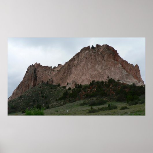 Gray Rock, Garden of the Gods, Colorado Poster (Voorkant)