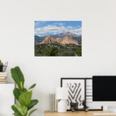 Gray Rock, Garden of the Gods, Colorado Poster (Thuiskantoor)