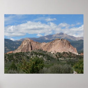 Gray Rock, Garden of the Gods, Colorado Poster