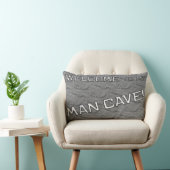 Gray Rock Mancave Den Decorative Sierkussen Kussen (Stoel)