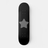 Gray Rock Star Persoonlijk Skateboard (Voorkant)