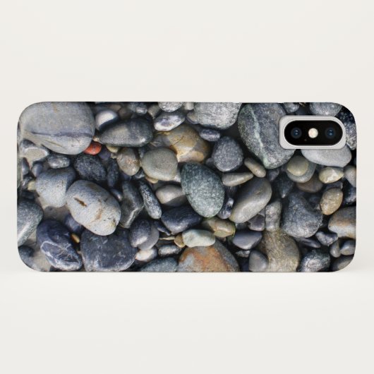 Gray Rocks en Pebbles Case-Mate iPhone Case (Achterkant (horizontaal))