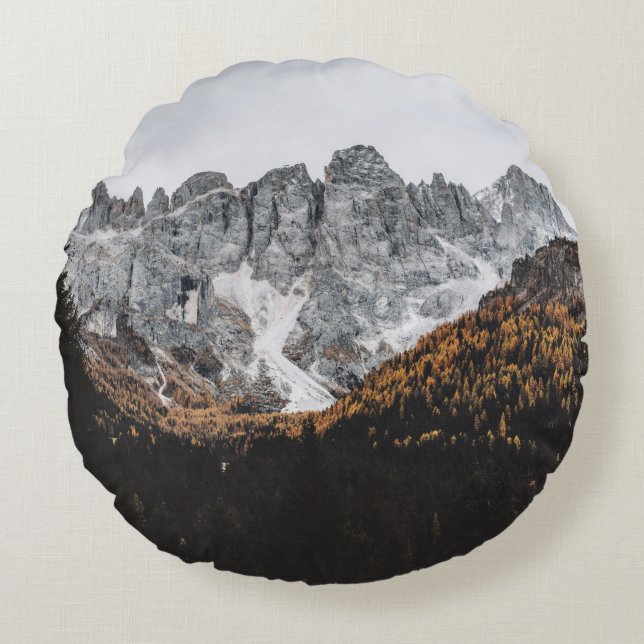 GRAY ROCKY MOUNTAIN MET BOMEN ONDER DAG ROND KUSSEN (Voorkant)