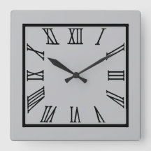 Gray Roman Numeral