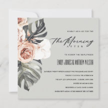 GRAY RUST MONSTERA FLORA DE MORGEN NA AFSTAND