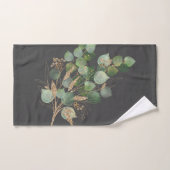 GRAY SAGE EUCALYPTUS BATHROOM TOWEL SET BAD HANDDOEK (Handdoek)