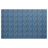 Gray Saxophone Music Note Pattern Stof (Fat Quarter)