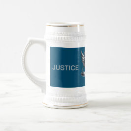Gray Scales of Justice Attorney Kantoor on Blue | Bierpul