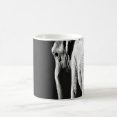 GRAY SCHALE FOTO VAN ELEPHANT KOFFIEMOK (Center)