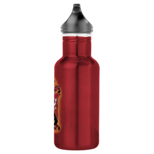Gray School of Wizardry Flames Water Bottle Waterfles (Rechts)