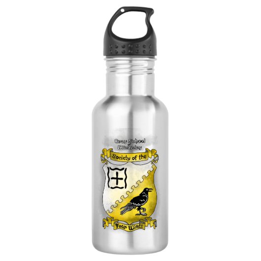 Gray School of Wizardry Winds Water Bottle Waterfles (Voorkant)