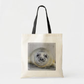 Gray Seal Pup Tote Bag (Voorkant)