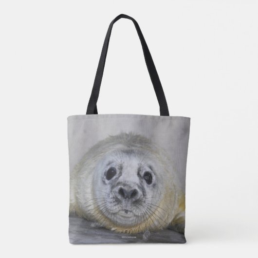 Gray Seal Pup Tote Bag (Achterkant)