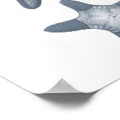 Gray Sealife Group12A print #10 Starfish (Hoek)