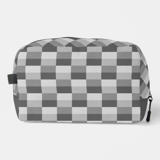 Gray Shades Color Blocks Toilettasje (Voorkant)