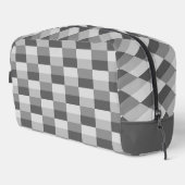 Gray Shades Color Blocks Toilettasje (Rechterhoek)