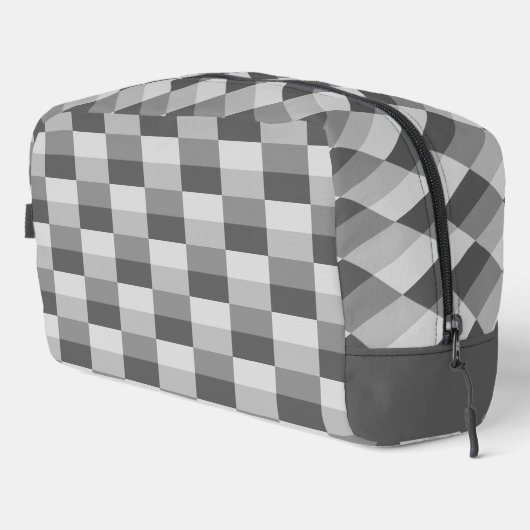 Gray Shades Color Blocks Toilettasje (Rechterhoek)