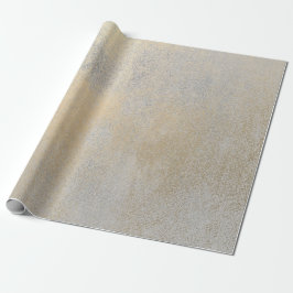 Gray Silver Champaign Sepia Foxier Gold Abstract Cadeaupapier