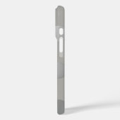 Gray, Silver Polka Dots Case-Mate iPhone Case (Achterkant / Links)