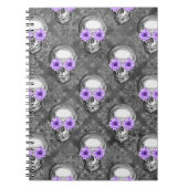 Gray Skull-notitieboek Notitieboek (Voorkant)