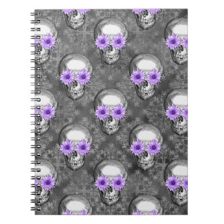 Gray Skull-notitieboek Notitieboek